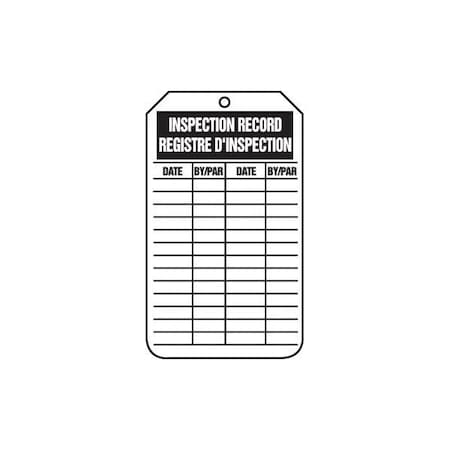 Accuform Plastic, 1-1/2 in Width, 1.56 in Height, , 25 PK TCF463CTP